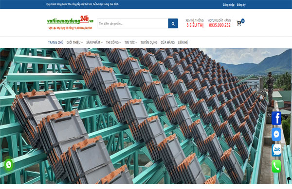 các tính năng chính khi thiết kế website